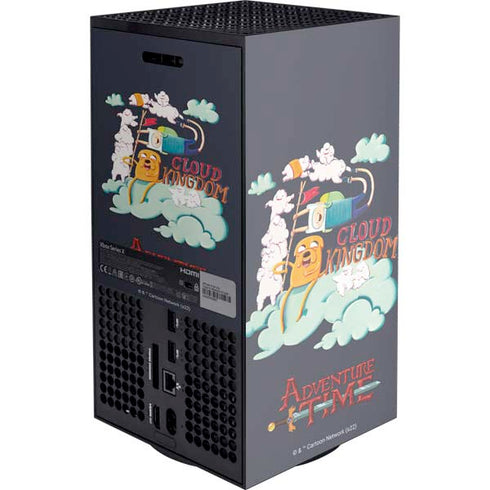 Adult Swim Adventure Time Cloud Kingdom XBox Series X Digital Edition Console Skin